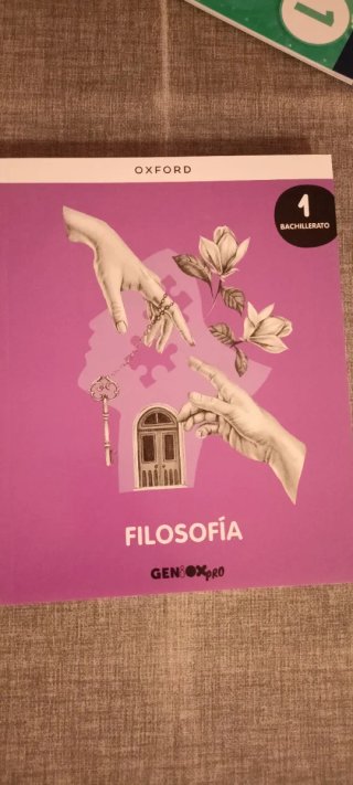 Filosofía 1º Bachillerato. Oxford