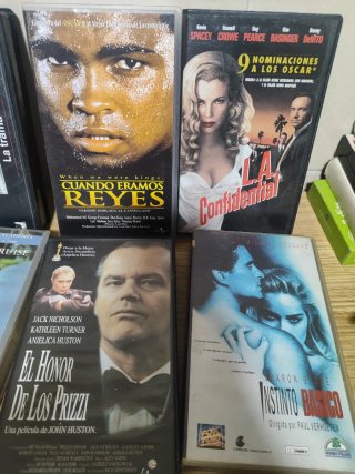 Pack 12 VHS: Ben-Hur, Star Trek, Casablanca, etc.