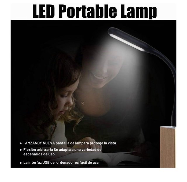 12 Lámparas LED Mini USB Flexibles