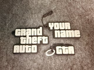 Llavero GTA Personalizable