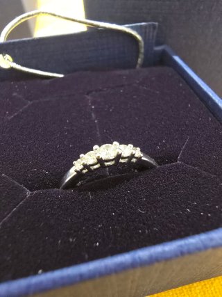 Anillo Swarovski Plata con cristales NUEVO