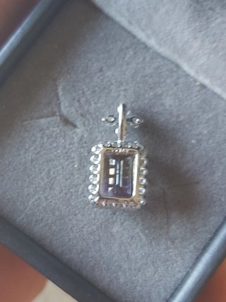 Colgante Ametrino con Circonitas