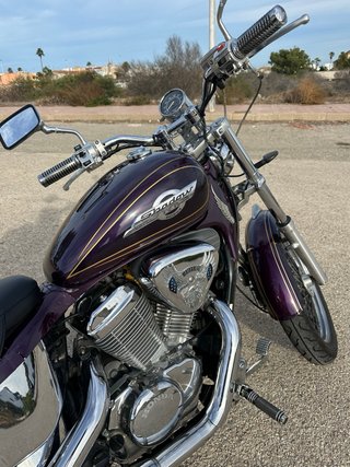 Honda Shadow VT 600 Morado/Plata