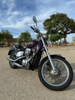Honda Shadow VT 600 Morado/Plata