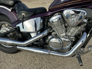 Honda Shadow VT 600 Morado/Plata
