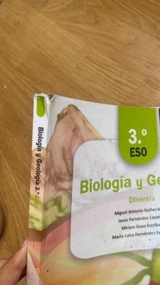 Biología y Geología, 3o ESO.
