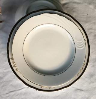 2 Platos: Seltmann Weiden y MZ Checoslovaquia