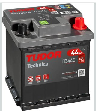 Batería Coche Tudor Technica TB440 44Ah 400A