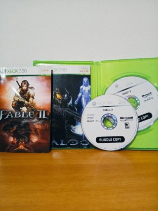 Fable 2 & Halo 3 Bundle Copy Xbox 360