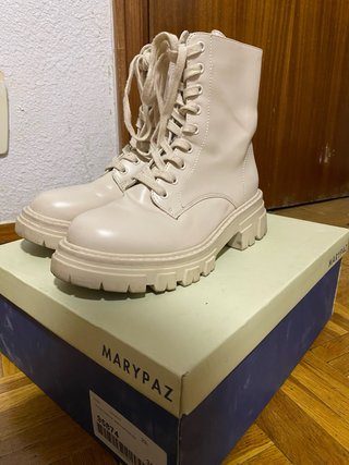 Botines Marypaz Beige Talla 39