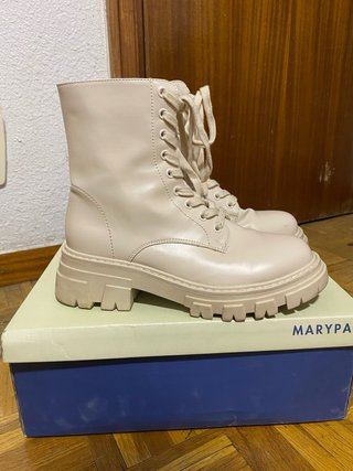 Botines Marypaz Beige Talla 39