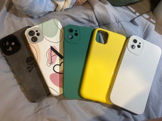 Pack 5 Fundas iPhone 11