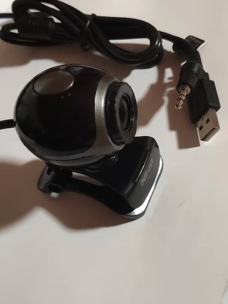 Webcam Trust Negra para PC y Laptop