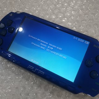 PSP Sony Metallic blue