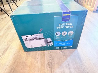 Freidora Eléctrica Doble 8L + 8L