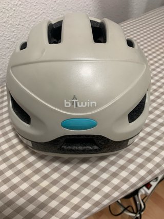 Casco B'Twin Talla M Beige