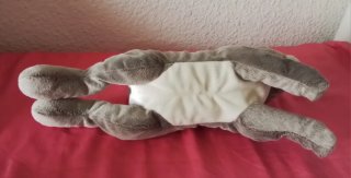 Lote de 4 peluches: panda, oso, conejo y Peppa Pig