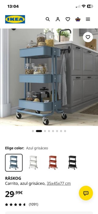 Carrito Raskog Ikea