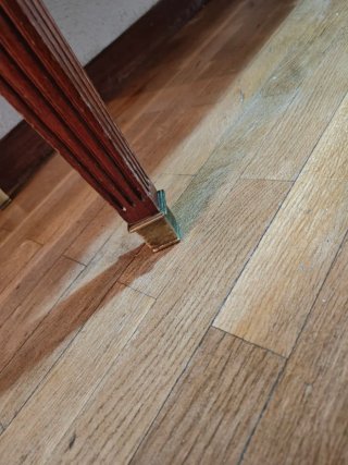Aparador vintage madera y mármol