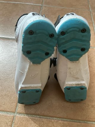 Scarponi sci bambino bianchi