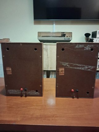 Altavoces vintage alemanes Wega