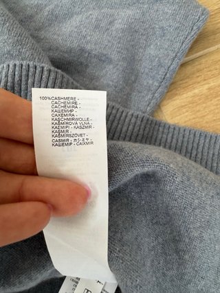 Maglione Falconeri cashmere blu taglia L