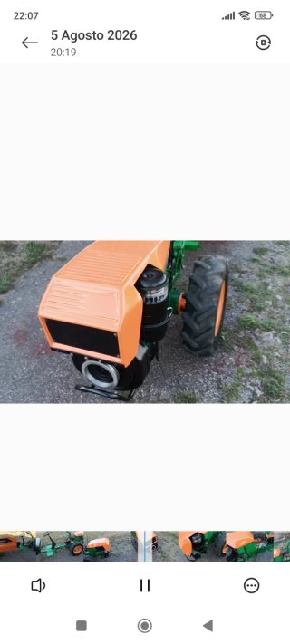 Motocultor Agria 7714 con documentación