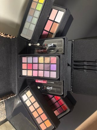 Maletín de maquillaje estampado leopardo