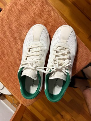 Zapatillas Lacoste Blancas y Verdes