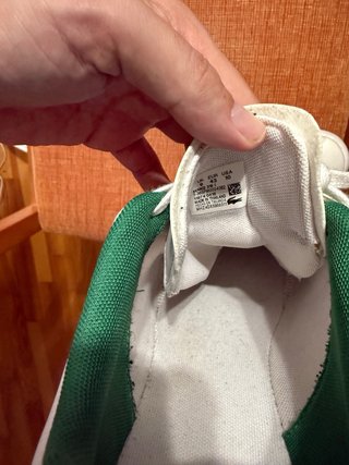 Zapatillas Lacoste Blancas y Verdes