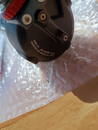 NUEVO amortiguador DTSwiss R232 185x50mm+pulsador