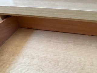 Mueble TV madera, cristal y metal