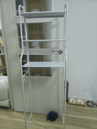 Estantería baño modular blanca