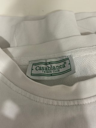 Maglione bianco con stampa