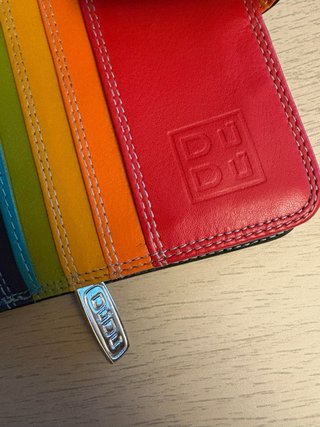 Cartera DuDu de polipiel multicolor