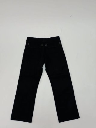Pantaloni Cargo Y2K Uomo Neri