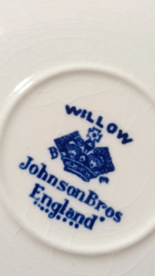 Juego de Té Inglés Johnson Brothers "Blue Willow"