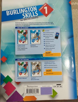 Libros de primer año de bachillerato