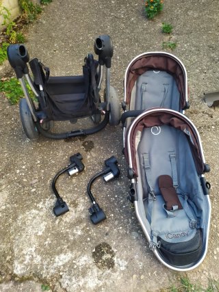 Silla de paseo gemelar iCandy