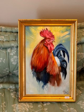 Cuadro Gallo Rodrigo Baez Atienza