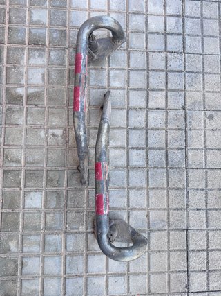 2 Calzos de seguridad para ruedas
