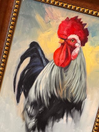 Cuadro Gallo Rodrigo Baez Atienza