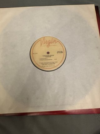 Tangerine Dream - Tangram LP 1980 USA