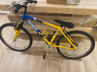 Bicicleta Orbea Orion Azul y Amarilla