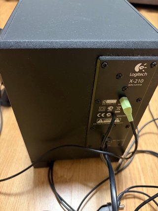 Altavoces 2.1 Logitech Negros