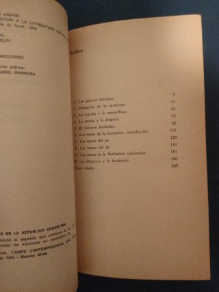 Introducción a la literatura fantástica