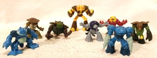 Lote 8 Mini Figuras Gormiti Vintage - Giochi Prezi