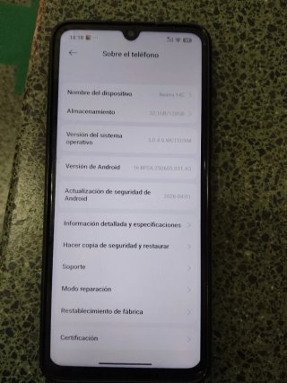 Teléfono Móvil Negro