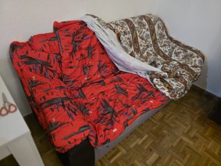Sofá de 2 plazas y sofá cama de 3 Plazas