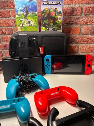 Nintendo Switch + Juegos y Accesorios